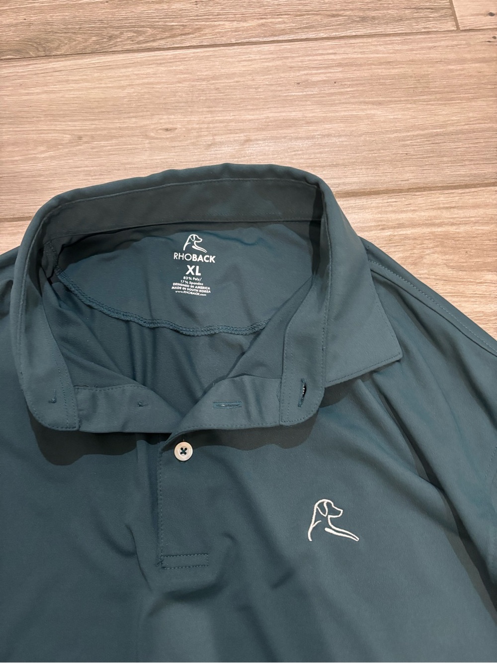 Nwot RhoBack long sleeve polo shirt